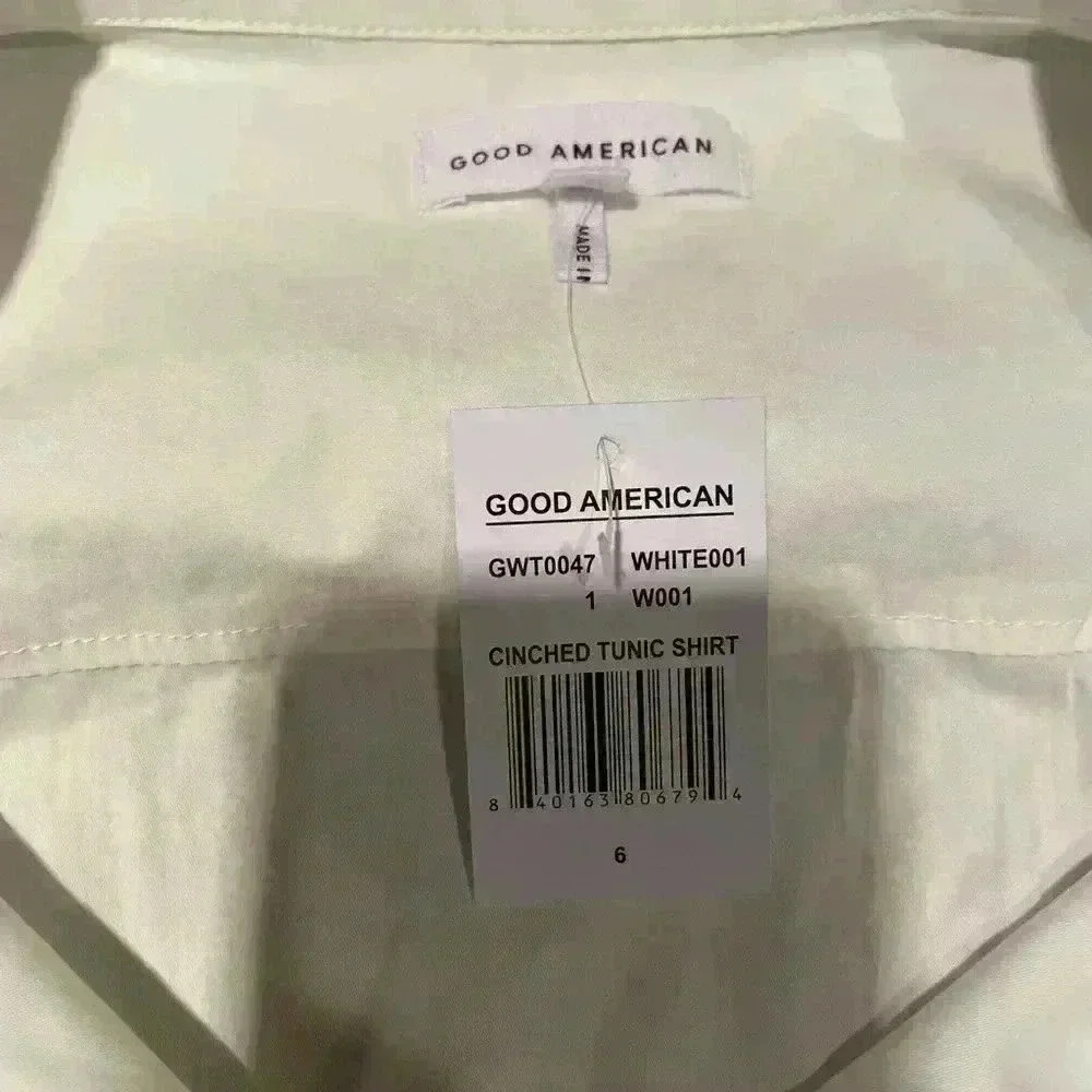 Cinched Tunic Shirt by Good American! - Picture 5 of 5